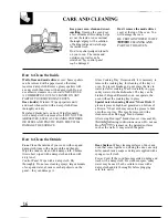 Preview for 16 page of GE JE48A Use & Care & Cooking Manual