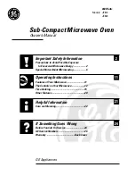 GE JE610 Owner'S Manual preview