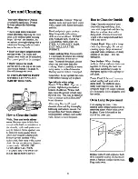 Предварительный просмотр 10 страницы GE JE89 Use And Care Manual