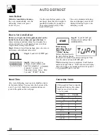 Preview for 14 page of GE JE925T Use And Care & Cooking Manual