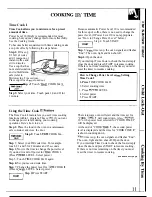 Preview for 11 page of GE JE950 Use And Care & Cooking Manual