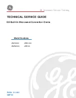 GE JEB100 Technical Service Manual preview