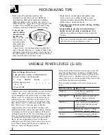 Preview for 6 page of GE JEB1090 Use And Care Manual