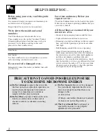 Preview for 2 page of GE JEB1095 Use And Care Manual