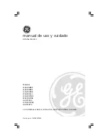 Preview for 1 page of GE JEG3002BBE Manual