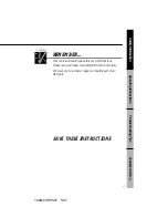 Предварительный просмотр 11 страницы GE JEM25 Owner'S Manual