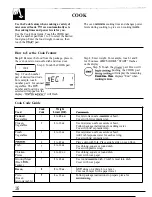 Preview for 16 page of GE JEM25 Use And Care & Cooking Manual