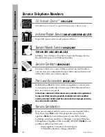 Предварительный просмотр 40 страницы GE JEM31 Owner'S Manual