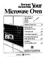 Preview for 1 page of GE JEM31E Use And Care Manual