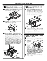 Preview for 3 page of GE JEM31WF - Spacemaker II Microwave Oven Installation Instructions