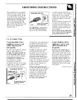 Предварительный просмотр 25 страницы GE JES0601T Manual