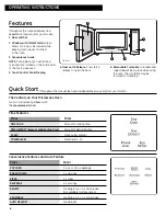 Preview for 6 page of GE JES0737 Operating Instructions Manual