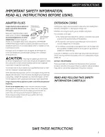 Preview for 5 page of GE JES0737 Owner'S Manual