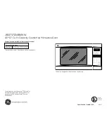 GE JES0737DN Dimensions And Installation Information preview