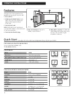 Preview for 6 page of GE JES0738 Operating Instructions Manual