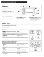 Preview for 6 page of GE JES0738 Owner'S Manual