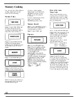 Preview for 14 page of GE JES1022TW Use And Care Manual