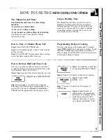 Preview for 9 page of GE JES1030TW Use And Care And Cooking Manual