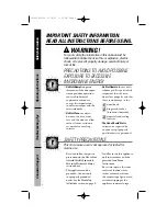 Предварительный просмотр 2 страницы GE JES1036 Owner'S Manual
