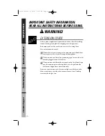 Предварительный просмотр 10 страницы GE JES1036 Owner'S Manual