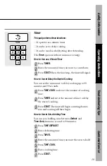 Preview for 29 page of GE JES1131GB Owner'S Manual