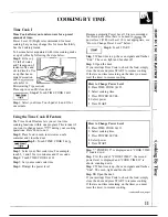 Preview for 11 page of GE JES1133 Use And Care & Cooking Manual