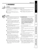 Предварительный просмотр 3 страницы GE JES1142SF Owner'S Manual