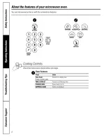 Предварительный просмотр 8 страницы GE JES1142SF Owner'S Manual