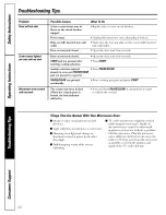 Предварительный просмотр 20 страницы GE JES1142SF Owner'S Manual