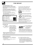 Preview for 12 page of GE JES1143 Use And Care & Cooking Manual