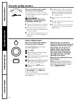 Предварительный просмотр 18 страницы GE JES1289SK Owner'S Manual