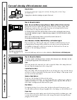 Preview for 24 page of GE jes1290 Owner'S Manual