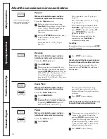 Preview for 14 page of GE JES1295 Owner'S Manual