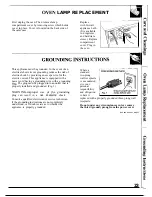 Preview for 23 page of GE JES1400T Use And Care & Cooking Manual