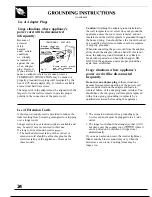 Preview for 24 page of GE JES1400T Use And Care & Cooking Manual