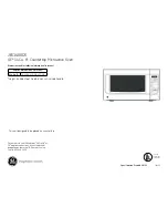 GE JES1460DS Dimensions And Installation Information preview