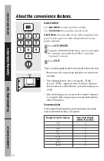 Preview for 26 page of GE JES1634 Owner'S Manual