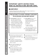 Preview for 2 page of GE JES2051 Owner'S Manual