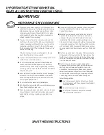 Preview for 4 page of GE JES2150MRSA Owner'S Manual