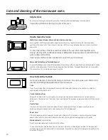 Preview for 16 page of GE JES2150MRSA Owner'S Manual