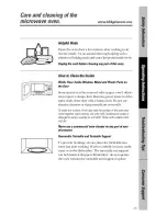 Предварительный просмотр 25 страницы GE JES636 Owner'S Manual