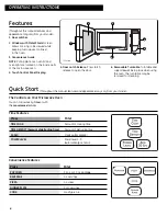 Preview for 6 page of GE JES734 Manual