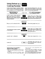 Предварительный просмотр 20 страницы GE JET105 Use And Care Book Manual