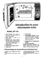 Preview for 3 page of GE JET122 Instructions Manual