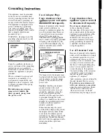 Preview for 21 page of GE JET322H Use And Care Manual