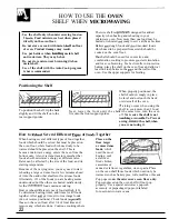 Preview for 22 page of GE JET342 Use And Care Manual