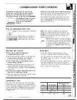 Preview for 25 page of GE JET342 Use And Care Manual