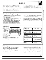 Preview for 15 page of GE JG5P34 Use And Care & Installation Manual