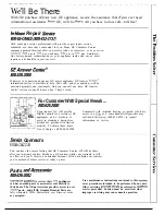 Preview for 51 page of GE JG5P34 Use And Care & Installation Manual