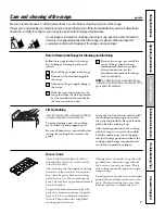 Предварительный просмотр 17 страницы GE JGAS02 Owner'S Manual And Installation Instructions